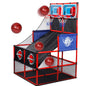 Arcade Basketball Game Set with Balls and Hoop,For Boys&Girls,Indoor Outdoor Toy,Ideal for Competition,Halloween/Christmas gifts