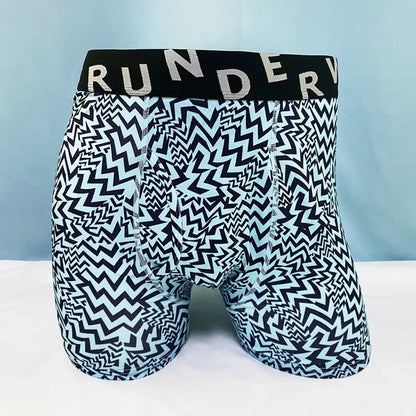 EUR Size Long Men Boxer Underwear Mens Lengthen Boxer Shorts U Bulge Pouch Long Leg Boxers Underpants High Quality Sexy Panties