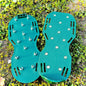 Lawn Aerator Shoes for Grass Layer with Spiked Bottom Spring Base Adjustable Strap with Hook Loop Strap for Yard Lawn Garden Use