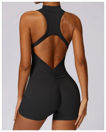 Women Jumpsuit Sleeveless Slim Activewear