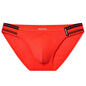 Men Bikini Briefs Sexy Underwear Gay Panties Comfortable Penis Pouch Slip Hombre Cuecas Male Underpants Nylon Mesh Quick Dry