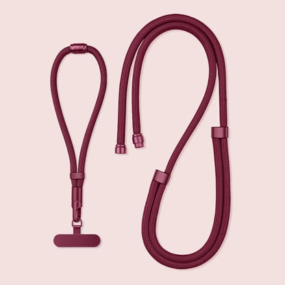 3-in-1 Switchable Mobile Phone Lanyard Adjustable Length Universal Mobile Phone Case Strap