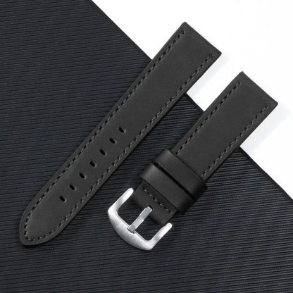 Suunto Race, Vertical & 9 Peak Leather Band with Stitching Options