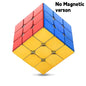 Gold Metallic Magnetic 3x3 Cube