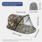 Portable Mosquito Net No Installation Full Cover Camping Tent Outdoor Beach Sunshade Shelter Camouflage Style