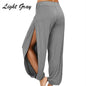 Women’s Split-Leg Wide Harem Yoga Pants