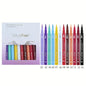 12-Color Waterproof Liquid Eyeliner and Face Paint Pen Set