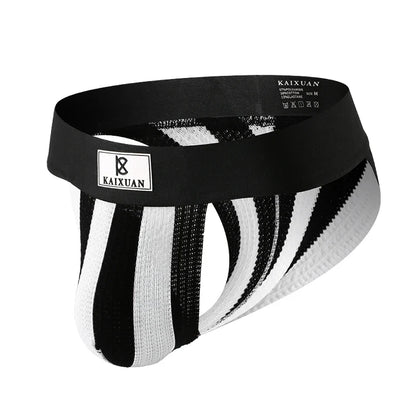 Men's Underwear Sexy Briefs Jockstrap Pouch Cuecas Panties Breathable Underpants Gay Slip Homme