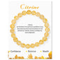 Healing Crystal Stone Bracelets With Card Natural Amethysts Lapis Lazuli Rose Quartzs 8mm Beads Bracelets For Women Men Jewelry