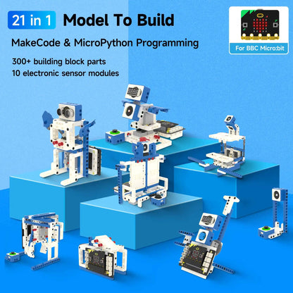 21-in-1 Micro Controller Robotics Kit