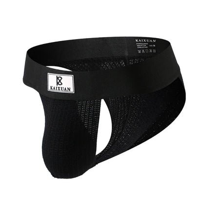 Men's Underwear Sexy Briefs Jockstrap Pouch Cuecas Panties Breathable Underpants Gay Slip Homme