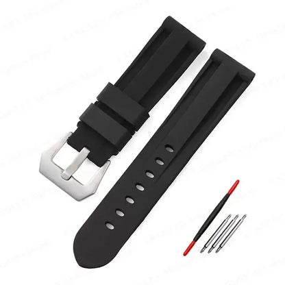 Suunto Race, Vertical & 9 Peak Recessed-Panel Silicone Band