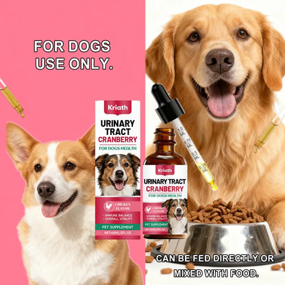 Dog Body Care Drops Daily Care For Pet Health, Comfortable Daily Supplement Drops For Dogs