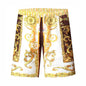 Gold Luxury Swimwear Shorts Breathable Surf Board Shorts Men's Vacation Beach Shorts Quick Dry Swimsuit Summer Sports Trunks Boy