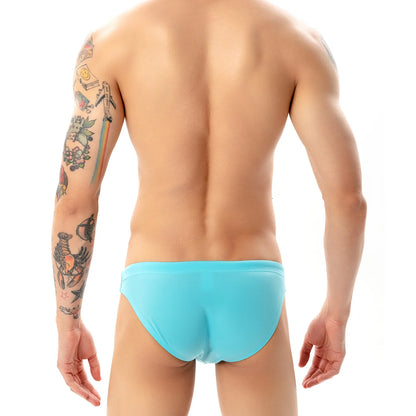 Men Sexy Briefs Swimming Trunks Swimwear Beach Wear Low Waist Underwear Beachwear Swimsuit Swim Shorts Quick Dry Underpants