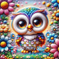 Strawberry 100%Full Square Fairy Dust Stones Carystal,Diamond Painting with Rhinestones, Cross Stitch,Mosaic Embroidery,AB Drill