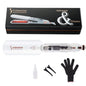 Infrared Steam Hair Straightener Curler Ceramic Glaze Plate 450°F Fast Heating Vapor Flat Iron Straightening Irons Dual Voltage