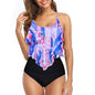 RuffleWave: Chic High Waist Bikini & Tankini Set