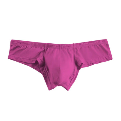ADANNU Briefs Male Underwear Nine Solid Colors Insensitivity Skin-friendly Color With Zero Independent Codpiece Men Sport Short