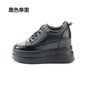 Fujin 9cm Women Shoes Sneakers Platform Heel Height Increased Wedge Pumps White Sneakers Shoe Breathable Heels for Women