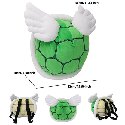 Turtle King Plush Backpack