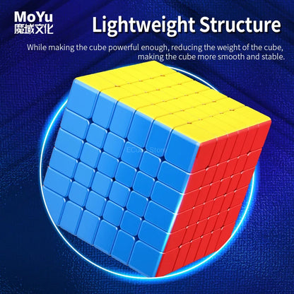 Magnetic 6x6 Speed Cube Stickerless