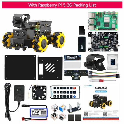 AI Vision Robot Car Kit