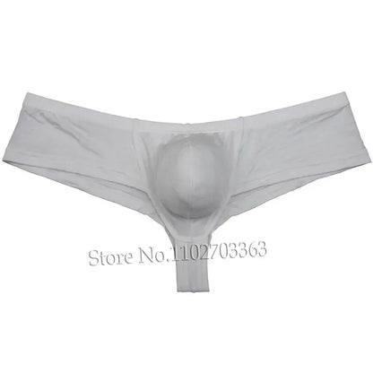 Men's Micro Boxers Mini Bikini Briefs Underwear Slip Bulge Pouch Breathable Smooth Beach Trunks Stretchy Panties Low Rise Soft