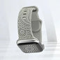Apple Watch Engraved Silicone Band, Ornamental or Leopard