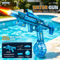 New MP5K Simulation Fire Electric Water Guns for Large Capacity Automatic Continuous Water Gun Adults Summer Outdoor Toys