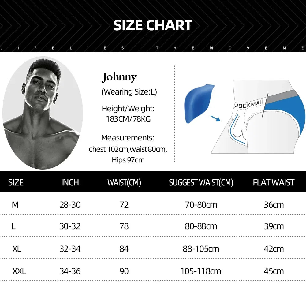 Push Up Men Swimwear Brief Beach Shorts Swimsuits Men's Boxer Surfing Padded Swim Pants Slips Nylon Stretch Swimming Trunks