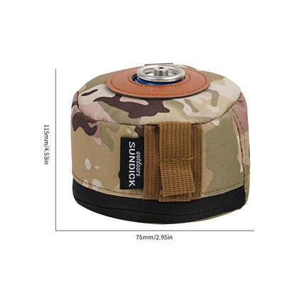 Camping Gas Can Portable Ventilated Propane & Butane Protector Outdoor