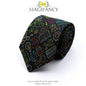 100%Cotton 8cm Tie Math Sciences Astronomy Physical Chemistry