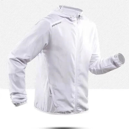 UltraLight Hooded Running Jacket - Windproof & Waterproof