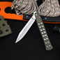 Folding Knife TI LITE Flipper Knife S35VN Blade Outdoor Professional Military Tactical Hunting Survival Self defense Knives Tool