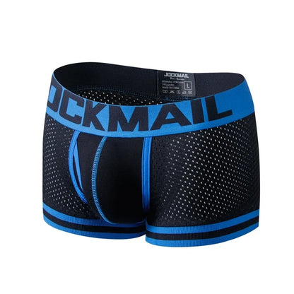 Summer Underwear Men Boxer Homme Nylon Mesh Quick Dry Sports  Fitness Men's Underpants Soft  Boxer Shorts Men Boxers Breathable