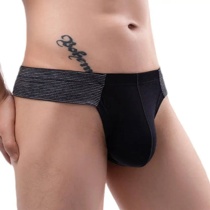 Sexy Breathable Underwear Men Briefs Thongs U convex Pouch Plus Size Underpants Briefs Men's Lingerie Summer Ice Silk Briefs