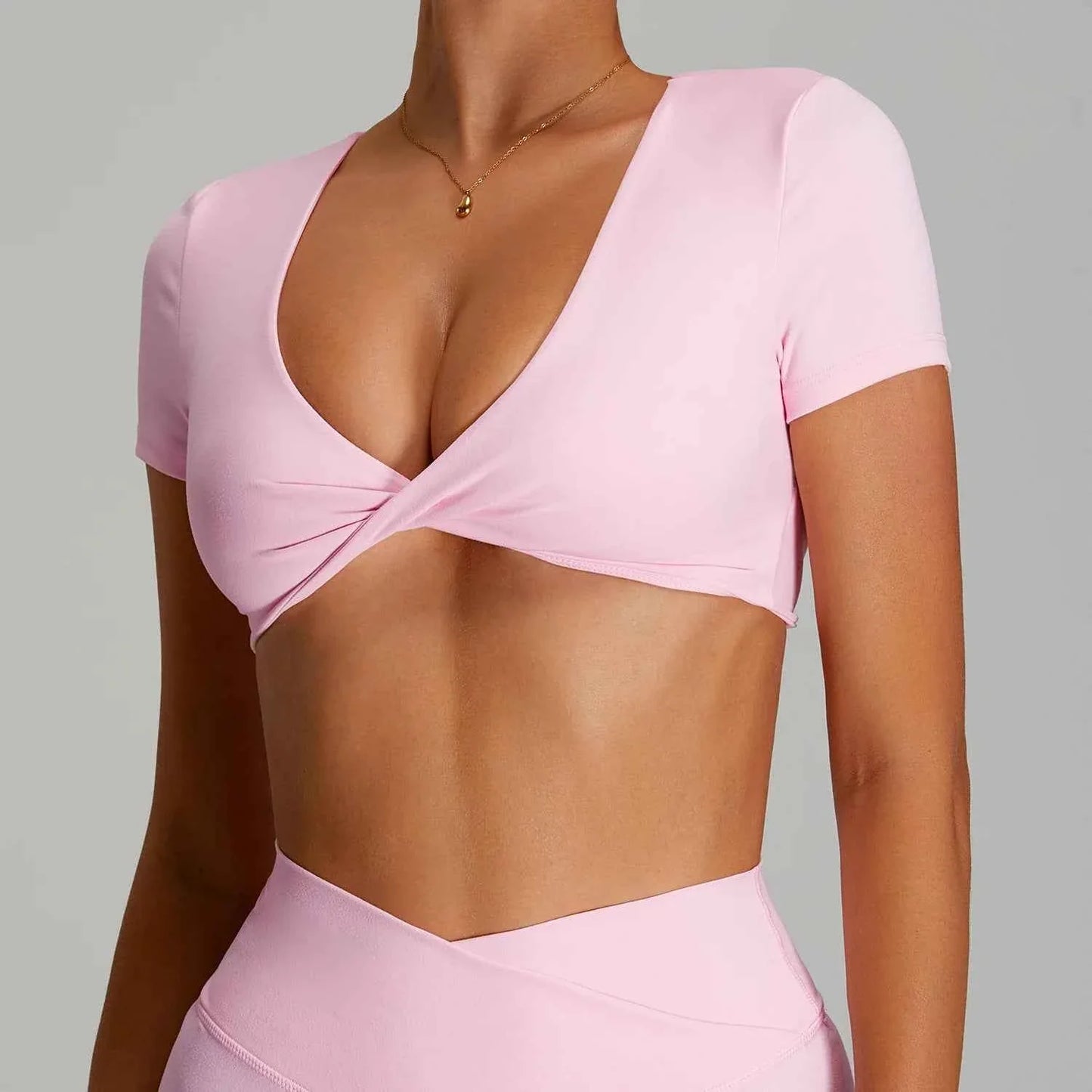 Sexy Backless Yoga Crop Top for Women