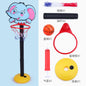 Kids Adjustable Basketball Stands Cartoon Animals Shape Shooting Basket Indoor Outdoor Sports Games Basketball Hoop