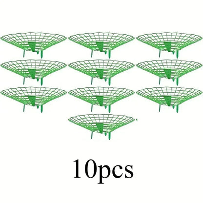 10pcs Green Strawberry Planting Racks, Watermelon Support Frames