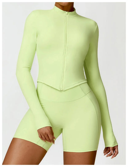 Women's Jacket Full Zip-up Activewear