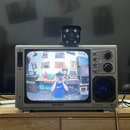 99% new Playable black and white TV vintage