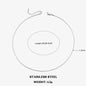 Hot Classic Unisex Flat Snake Chain Choker Necklace For Women Stainless Steel Herringbone Gold Silver Color Fashion Jewelry Gift