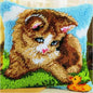 Cats Latch Hook Kits Pillow Cover