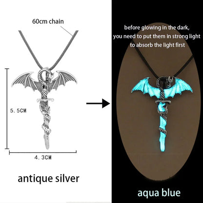 Luminous Glowing Pendant Necklace