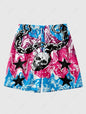 Men's Hawaiian 3D Cartoon Y2K Pattern Beach Shorts Quick Dry Outdoor Leisure Sports Shorts Fashion Men's Shorts