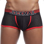 Sexy Men Underwear Boxer Shorts New Trunks Mens Boxershorts Underware Boxers Funny  Low Waist Nylon Mesh Breathable Quick Drying
