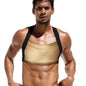 Harness Men Sexy Shoulder Straps Chest Bondage Faux Leather Adults Erotic Lingerie Gay Underwear Sissy Exotic Tanks for Bar Show