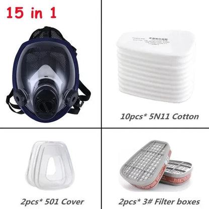 Full face respirator Gas Mask tactical-survival