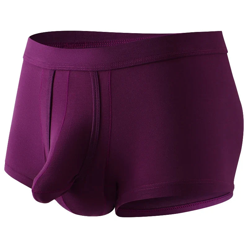 Organic Men Underwear Boxer Shorts Antibacterial Seamless Underpants Male Panties Gift For Men Boxershorts New